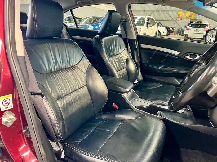 2014 Honda Civic Sport 9th Gen Ser II MY13 Carnelian Red