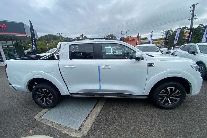 2025 GWM Cannon Lux NPW 4X4 Dual Range Pearl White (9F01)