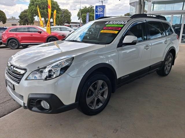 2013 Subaru Outback 2.5i Premium 4GEN MY14 AWD Satin White Pearl