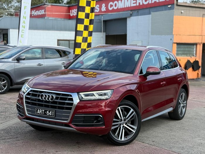 2018 Audi Q5 TFSI sport FY MY18 4X4 On Demand Maroon