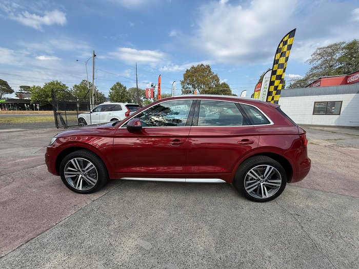 2018 Audi Q5 TFSI sport FY MY18 4X4 On Demand Maroon