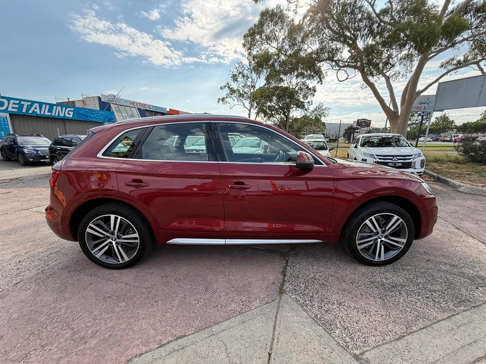 2018 Audi Q5 TFSI sport FY MY18 4X4 On Demand Maroon
