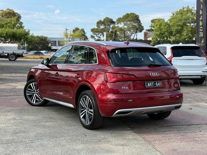 2018 Audi Q5 TFSI sport FY MY18 4X4 On Demand Maroon