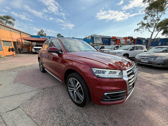 2018 Audi Q5 TFSI sport FY MY18 4X4 On Demand Maroon
