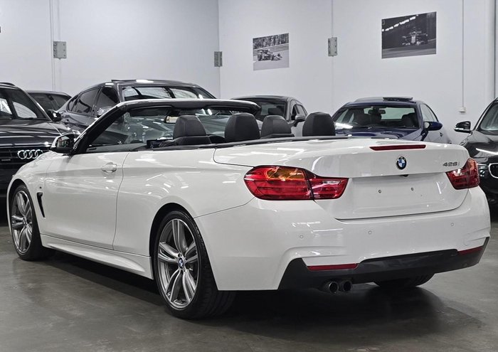 2014 BMW 4 Series 428i M Sport F33 Alpine White