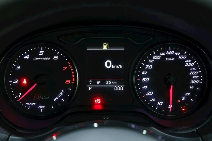 2016 Audi RS3 8V MY16 Four Wheel Drive Sepang Blue