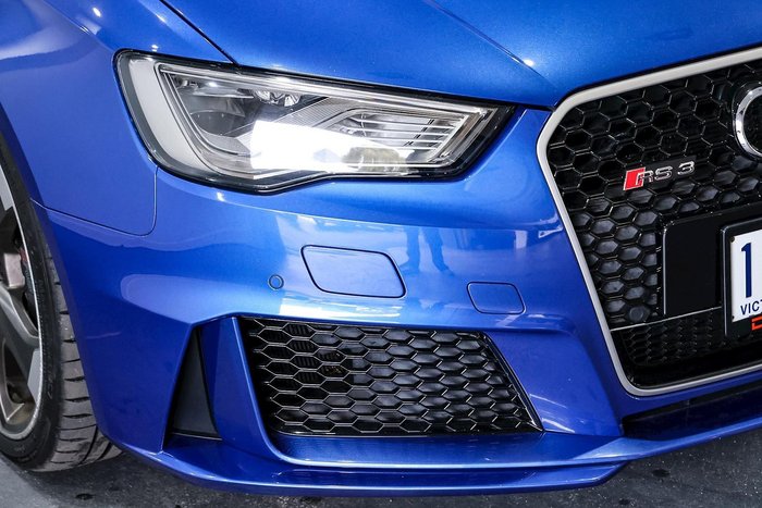 2016 Audi RS3 8V MY16 Four Wheel Drive Sepang Blue