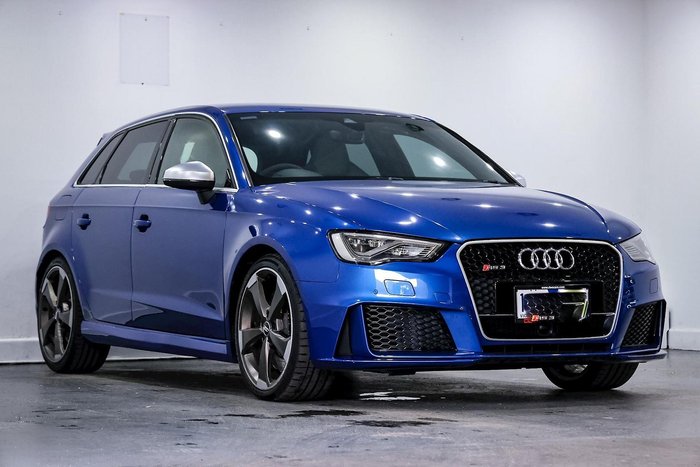 2016 Audi RS3 8V MY16 Four Wheel Drive Sepang Blue