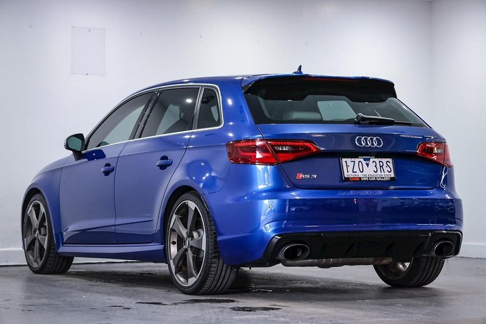 2016 Audi RS3 8V MY16 Four Wheel Drive Sepang Blue
