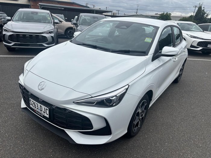 2025 MG MG3 Excite MY25.5 Dover White
