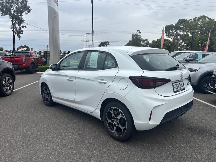 2025 MG MG3 Excite MY25.5 Dover White