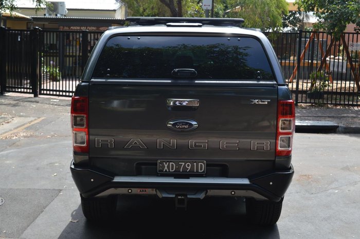 2018 Ford Ranger XLT PX MkIII MY19 4X4 Dual Range Meteor Grey