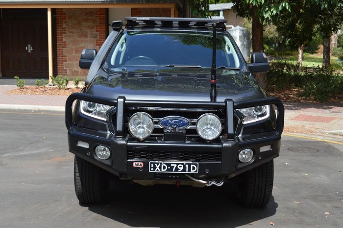 2018 Ford Ranger XLT PX MkIII MY19 4X4 Dual Range Meteor Grey