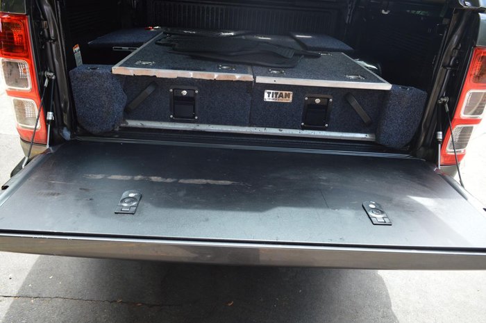 2018 Ford Ranger XLT PX MkIII MY19 4X4 Dual Range Meteor Grey