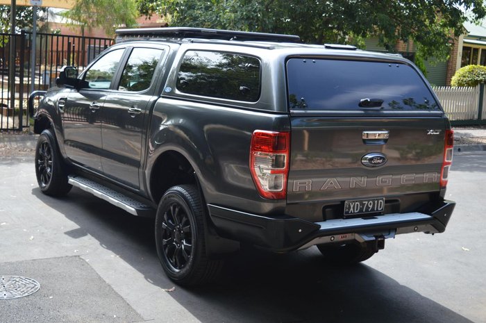 2018 Ford Ranger XLT PX MkIII MY19 4X4 Dual Range Meteor Grey