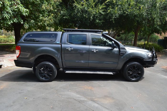 2018 Ford Ranger XLT PX MkIII MY19 4X4 Dual Range Meteor Grey