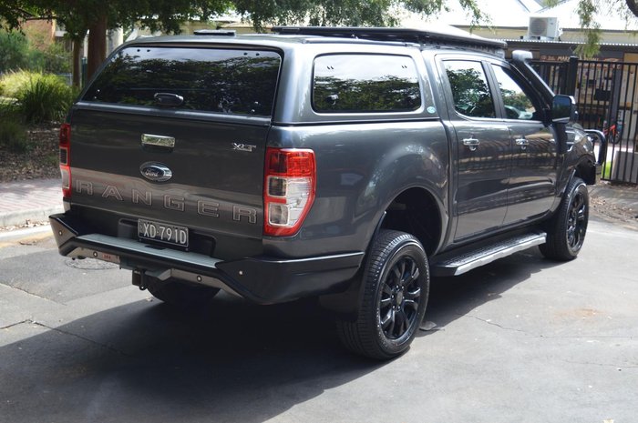 2018 Ford Ranger XLT PX MkIII MY19 4X4 Dual Range Meteor Grey