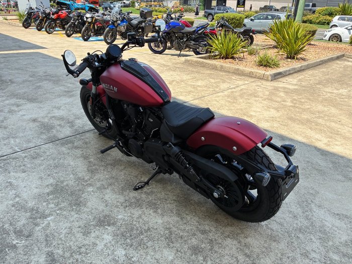 2025 Indian 2025 Indian 1250CC Scout Bobber Limited + Tech Sunset Red Smoke