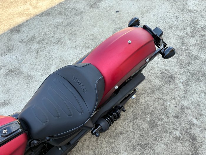 2025 Indian 2025 Indian 1250CC Scout Bobber Limited + Tech Sunset Red Smoke