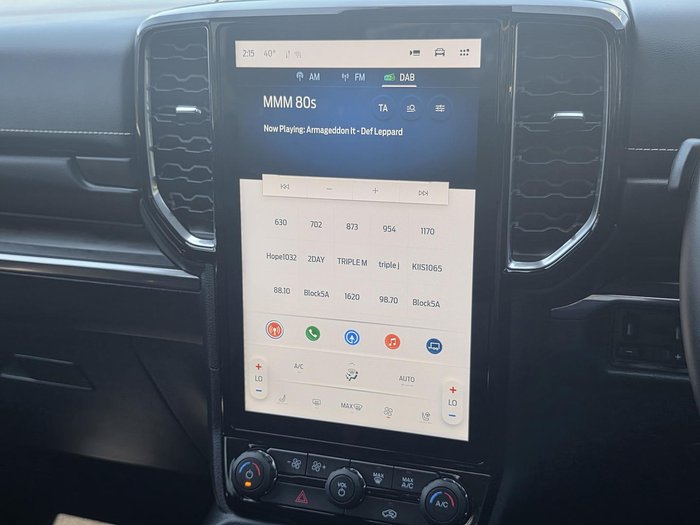 2025 Ford Ranger Platinum