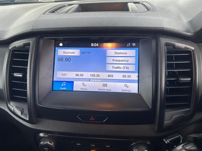 2020 Ford Ranger XL PX MkIII MY20.75 4X4 Dual Range Arctic White