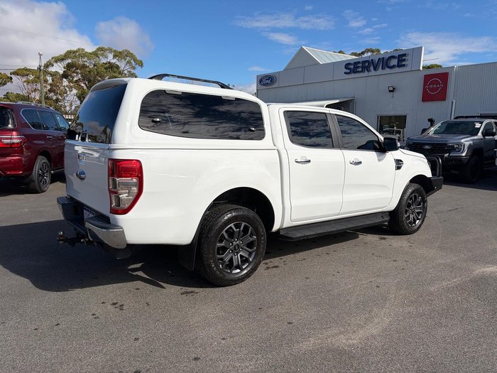 2021 Ford Ranger XLT PX MkIII MY21.25 4X4 Dual Range Arctic White