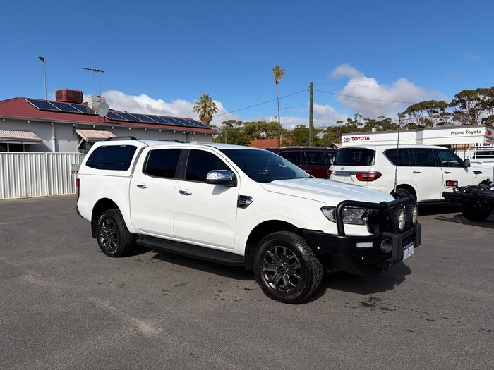 2021 Ford Ranger XLT PX MkIII MY21.25 4X4 Dual Range Arctic White