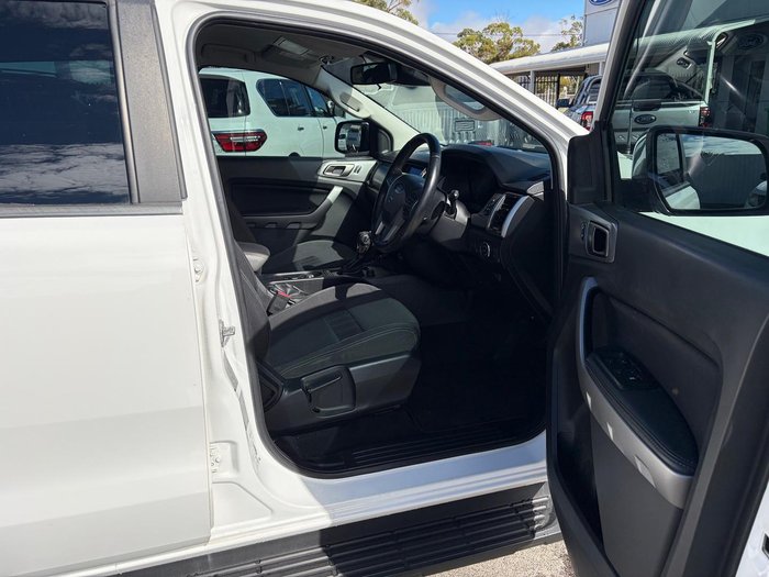 2021 Ford Ranger XLT PX MkIII MY21.25 4X4 Dual Range Arctic White