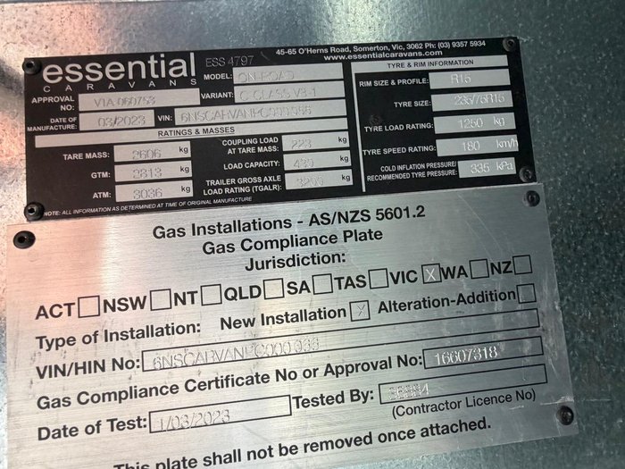 2023 Southern Cross Signature Series V8 Slide Out