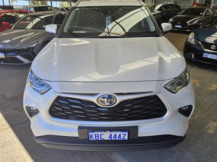 2022 Toyota Kluger GXL AXUH78R 4X4 On Demand Frosted White