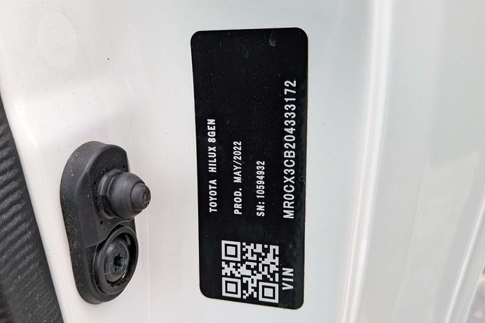 2022 Toyota Hilux Workmate