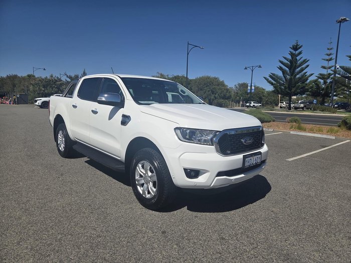 2021 Ford Ranger XLT PX MkIII MY21.25 4X4 Dual Range Alabaster White