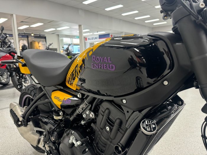 2026 Royal Enfield 2026 ROYAL ENFIELD 450CC GUERILLA 450 ROAD Yellow