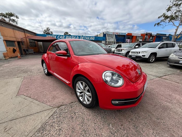 2013 Volkswagen Beetle 1L MY13 Tornado Red