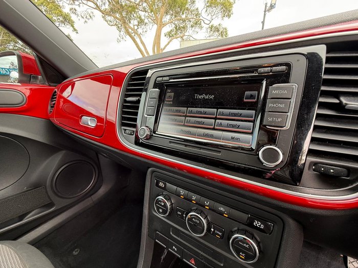 2013 Volkswagen Beetle 1L MY13 Tornado Red