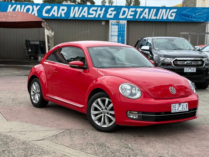 2013 Volkswagen Beetle 1L MY13 Tornado Red