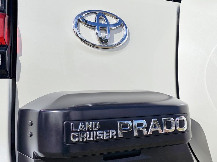 2023 Toyota Landcruiser Prado VX GDJ150R 4X4 Dual Range Crystal Pearl