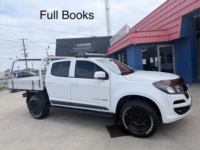 2016 Holden Colorado LTZ RG MY17 4X4 Dual Range Summit White