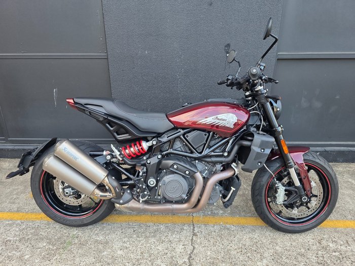 2022 Indian FTR 1200 S MAROON METALLIC