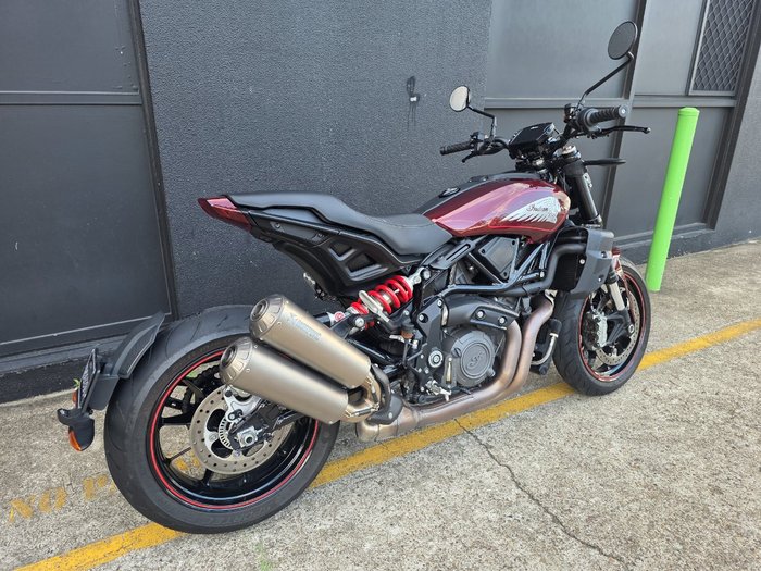 2022 Indian FTR 1200 S MAROON METALLIC