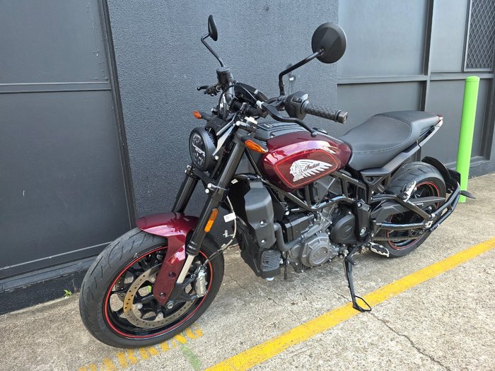 2022 Indian FTR 1200 S MAROON METALLIC