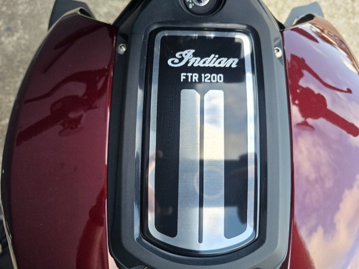 2022 Indian FTR 1200 S MAROON METALLIC