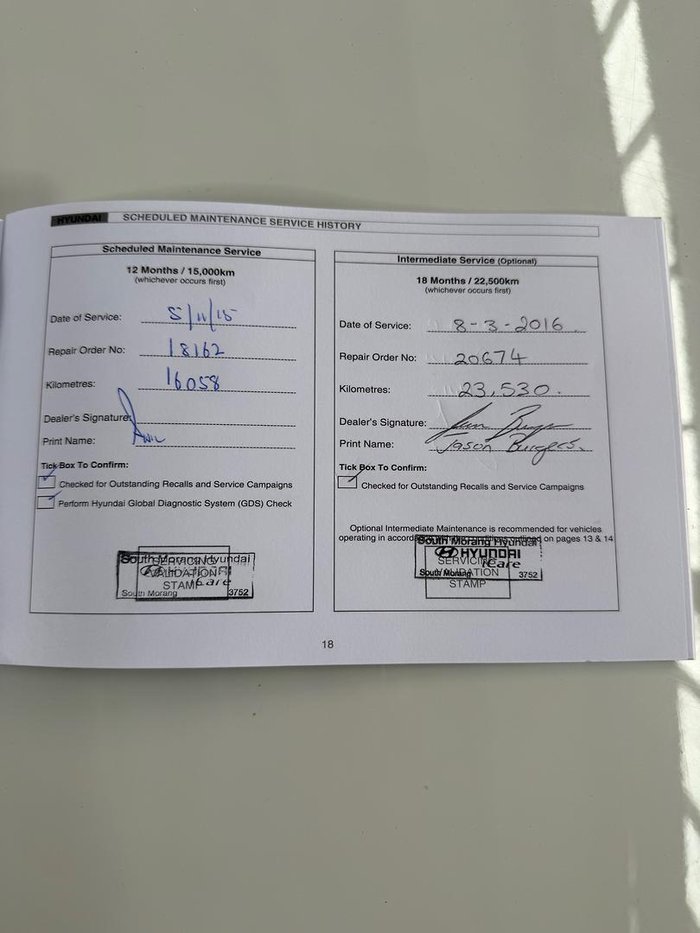 2014 Hyundai ix35 Active Series II Pure White