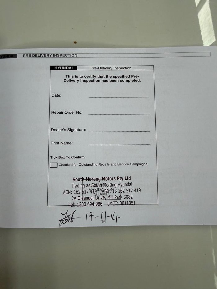 2014 Hyundai ix35 Active Series II Pure White