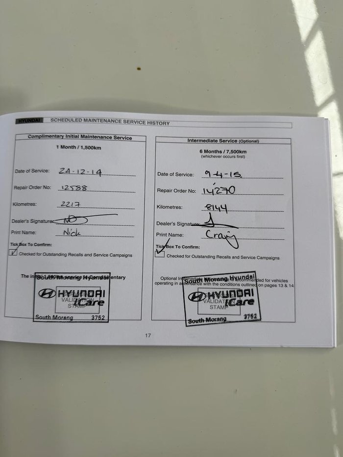 2014 Hyundai ix35 Active Series II Pure White