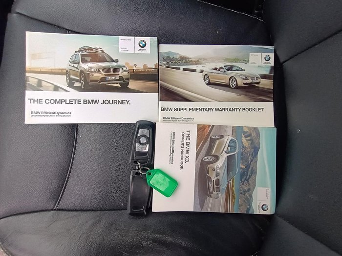 2012 BMW X3 xDrive20d F25 MY12 4X4 Constant Space Grey