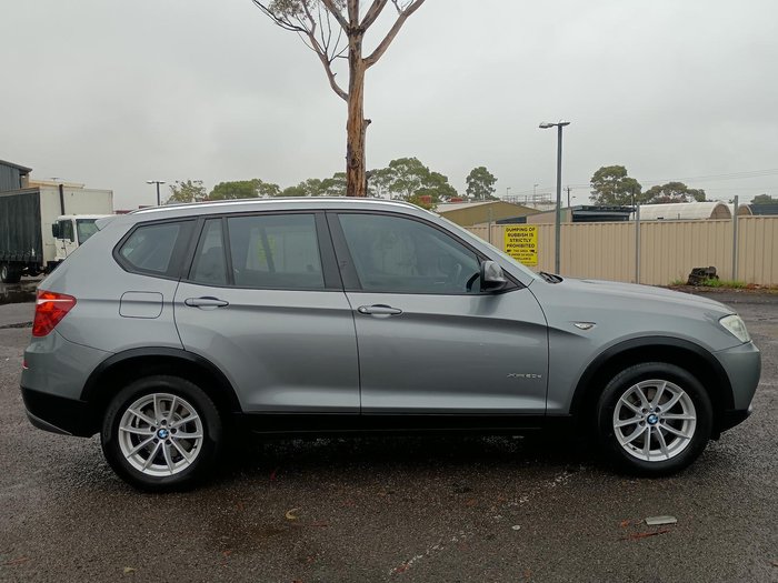 2012 BMW X3 xDrive20d F25 MY12 4X4 Constant Space Grey