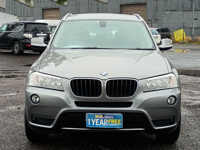 2012 BMW X3 xDrive20d F25 MY12 4X4 Constant Space Grey