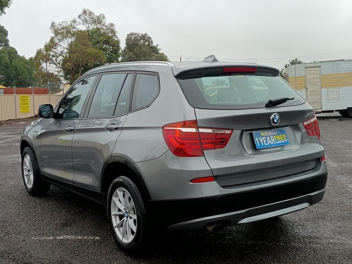 2012 BMW X3 xDrive20d F25 MY12 4X4 Constant Space Grey