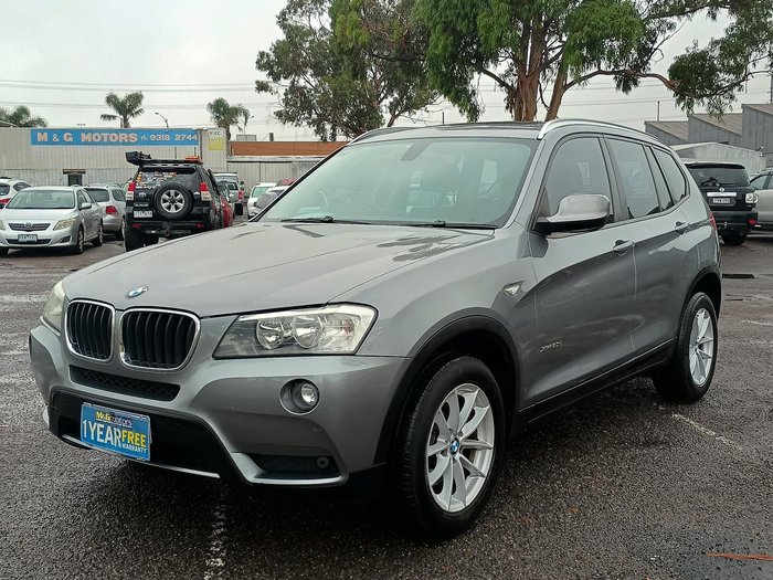 2012 BMW X3 xDrive20d F25 MY12 4X4 Constant Space Grey